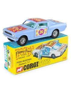 348 - Ford Mustang Fastback 2+2 'Flower Power' Stock Racing - Corgi...