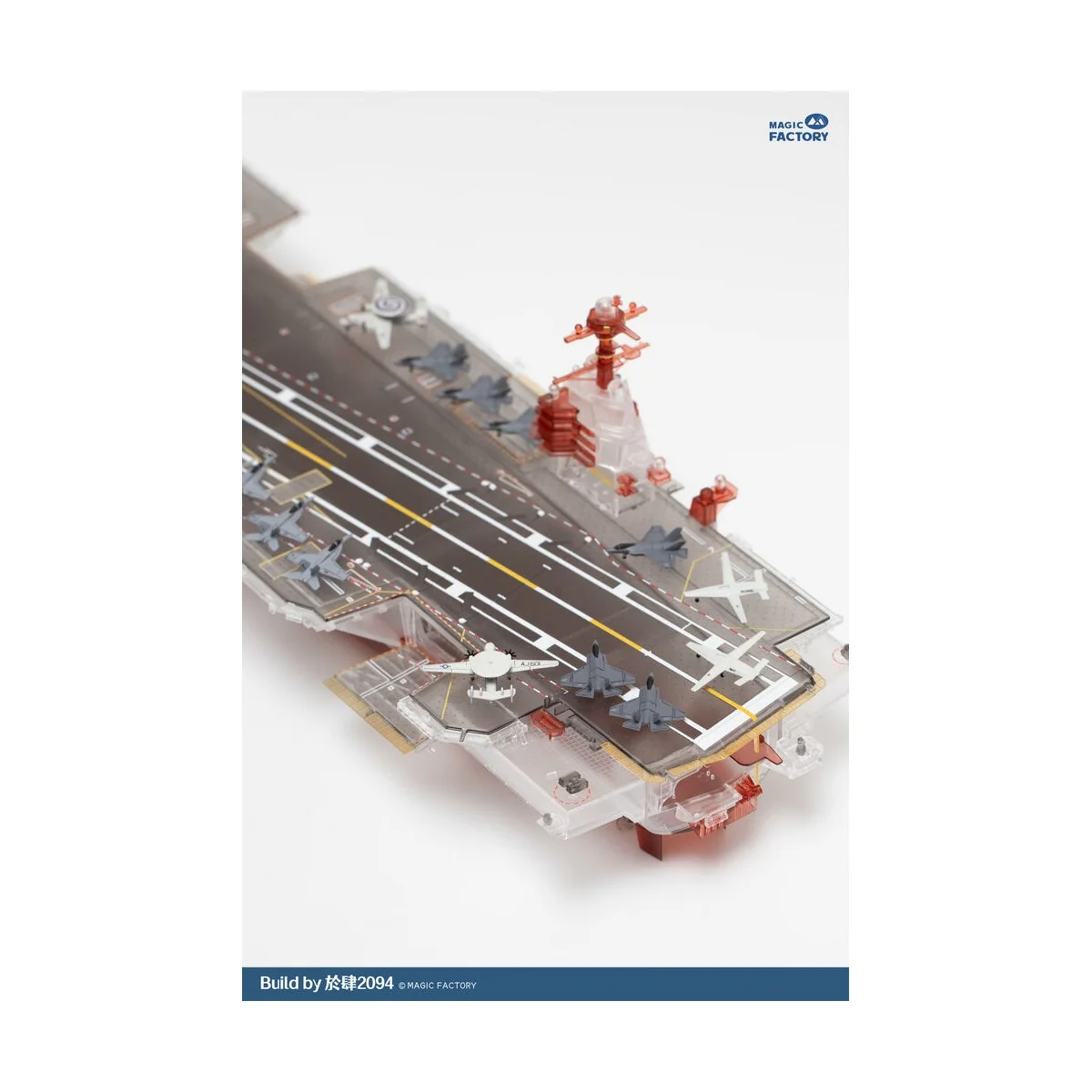 Clear Painted Colorful U.S. Navy Gerald R. Ford-class aircraft carr... Clear Painted Colorful U.S. Navy Gerald R. Ford-class aircraft carr...