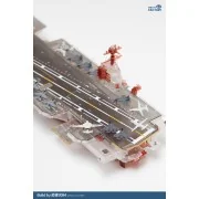 Clear Painted Colorful U.S. Navy Gerald R. Ford-class aircraft carr...