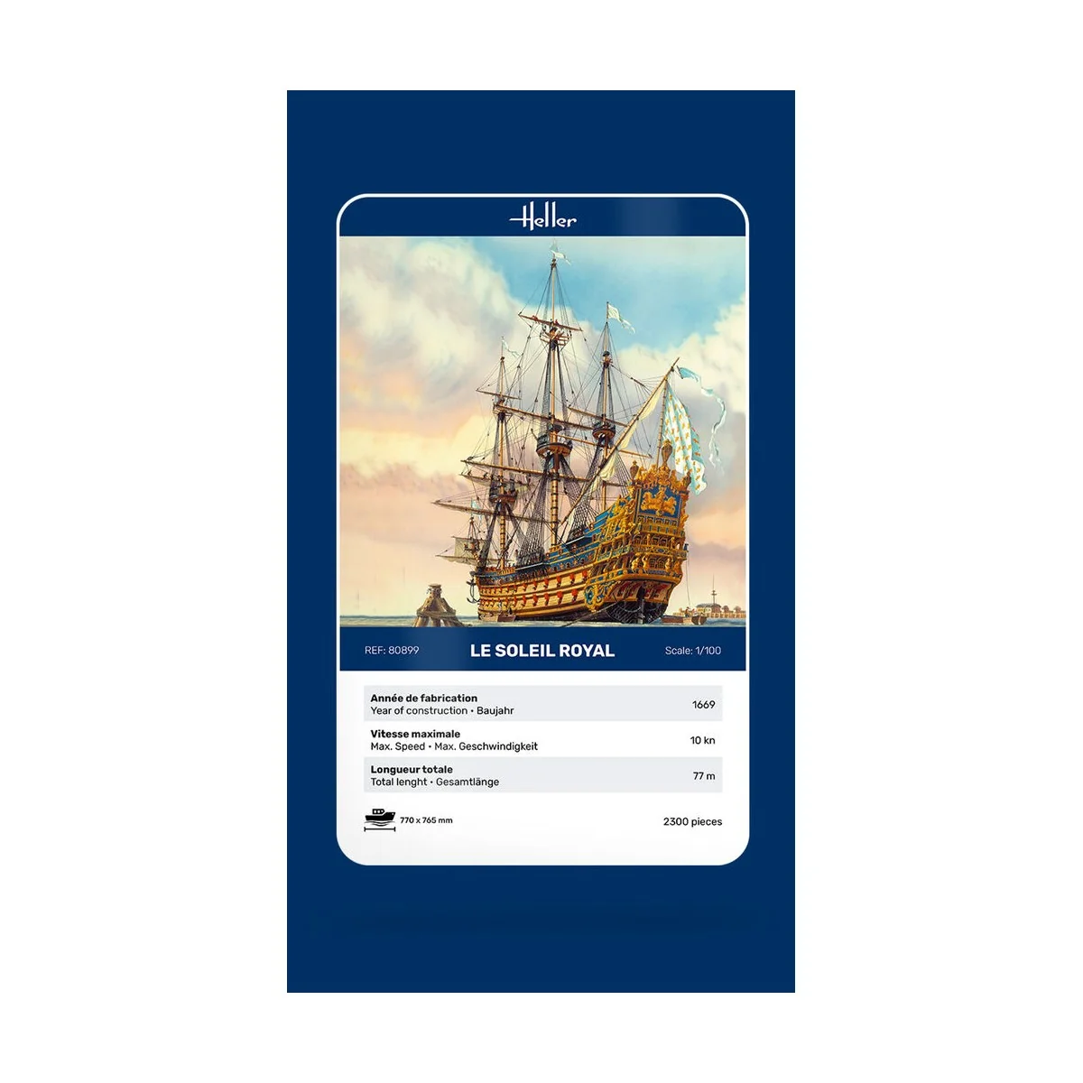 Soleil Royal, 1/100 - Heller 80899