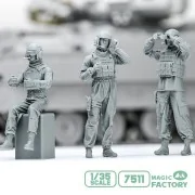 Modern U.S. Army Combat Vehicle Crew Set?2020s?, 1/35 - Magic Facto... Modern U.S. Army Combat Vehicle Crew Set?2020s?, 1/35 - Magic Facto...