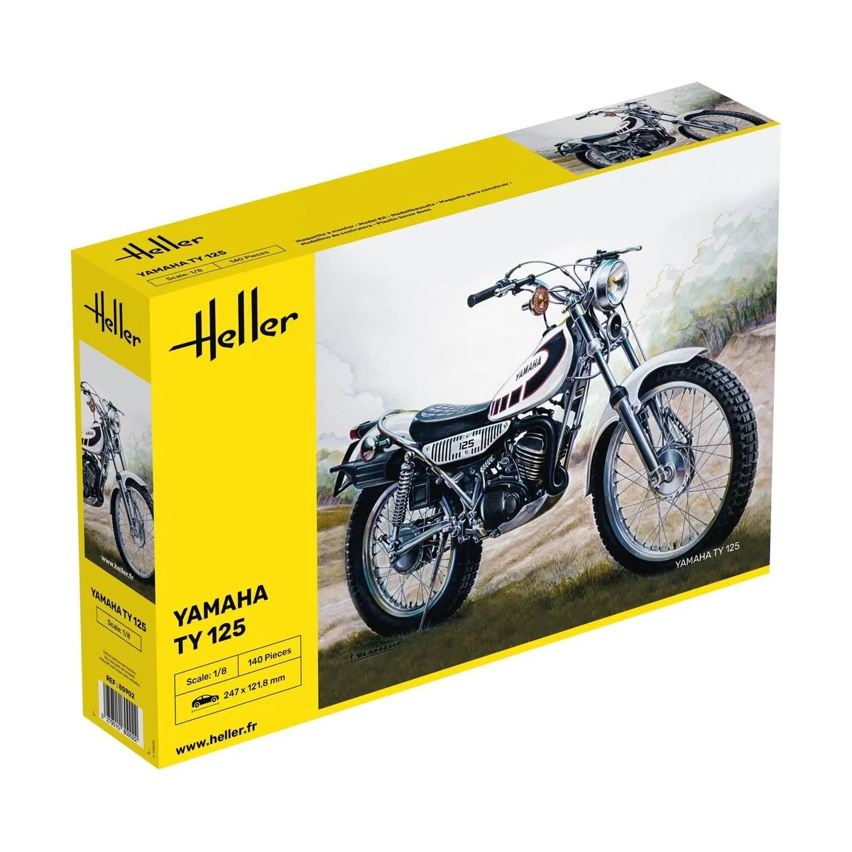 Yamaha TY 125, 1/8 - Heller 80902