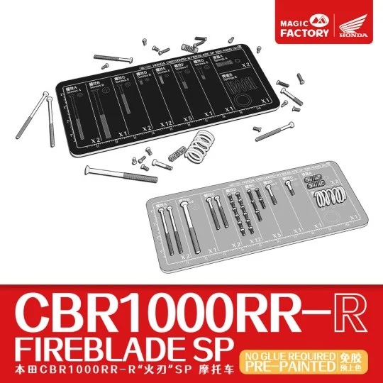 Honda CBR1000RR-R Fireblade SP - Pre-Painted, 1/9 - Magic Factory 1402