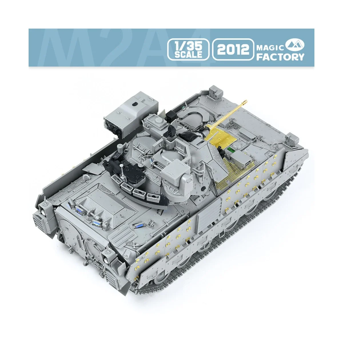 M2A4 Bradley IFV w CVTESS, 1/35 - Magic Factory 2012