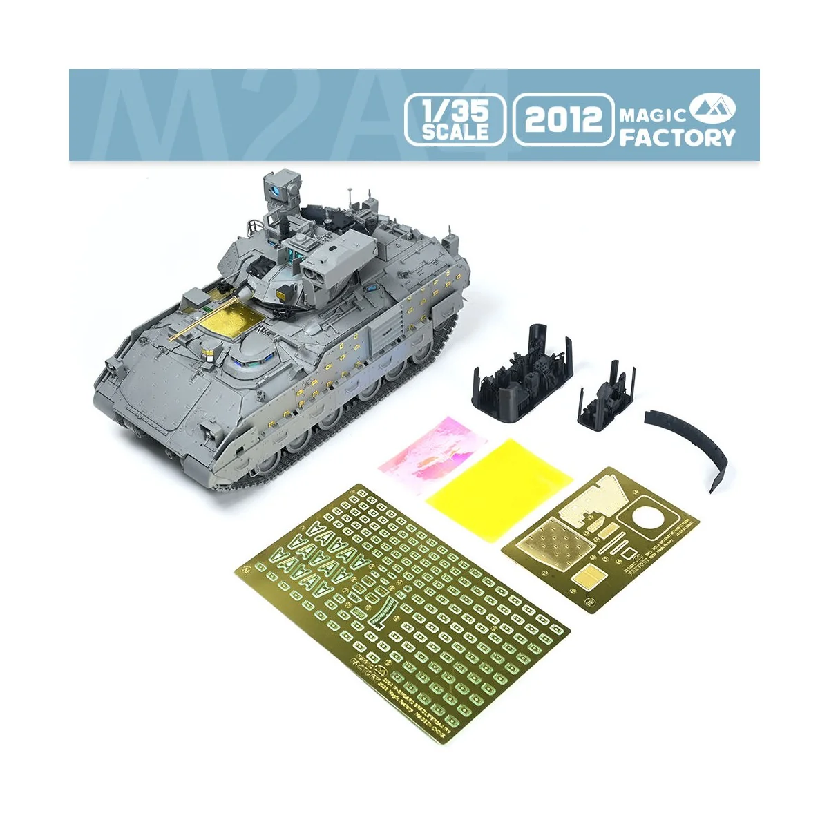 M2A4 Bradley IFV w CVTESS, 1/35 - Magic Factory 2012