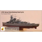 Admiral Graf Spee Detail Up Set(f.Trumpet (f.Trumpeter 05316) - Ver...