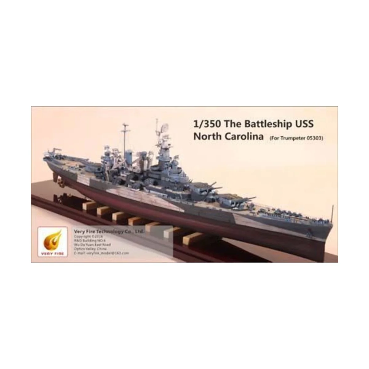 USS North Carolina (for Trumpeter 05303) - Very Fire VF350002