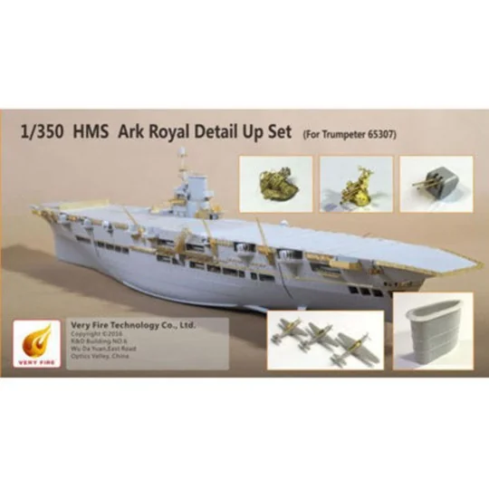 HMS Ark Royal Detail Up Set(f.Trumpeter f.65307) - Very Fire VF350004