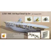 HMS Ark Royal Detail Up Set(f.Trumpeter f.65307), 1/350 - Very Fire...
