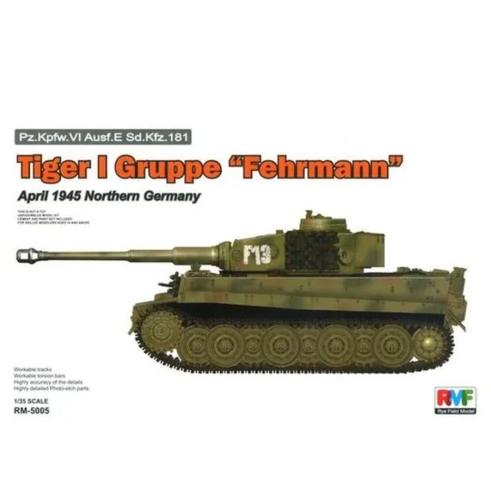 Tiger I Gruppe "Fehrmann" April 1945 - Rye Field Model 5005