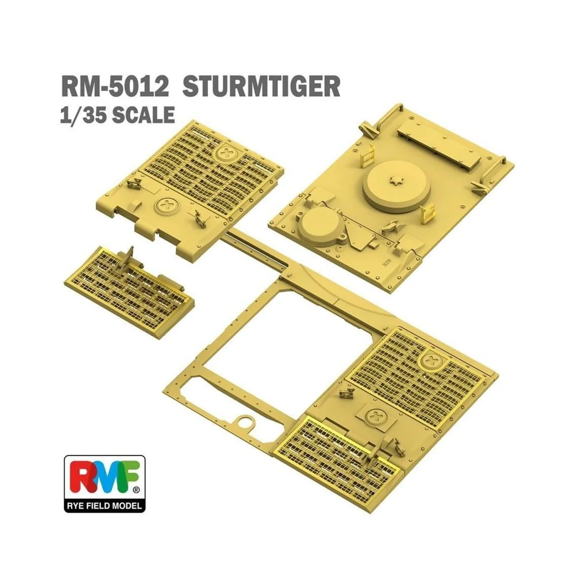 Sturmtiger With Full Interior (To be - Rye Field Model 5012