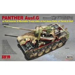 Panther Ausf.G with full interior & cut away parts - Rye Field Mode...