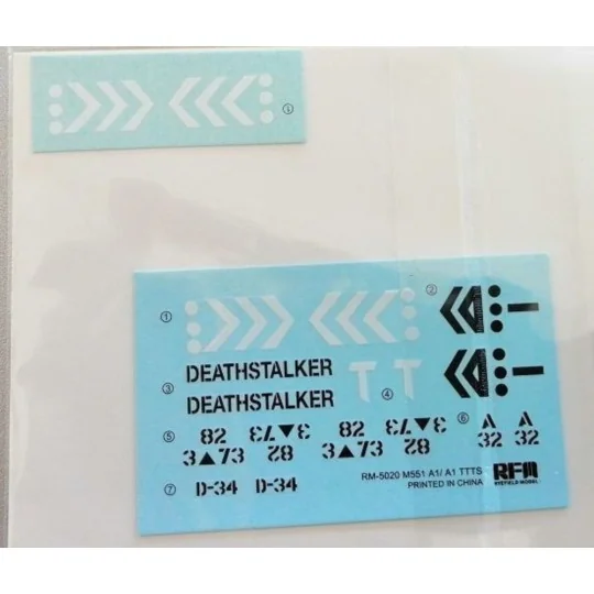 M551A1/ A1TTS SHERIDAN - Rye Field Model 5020