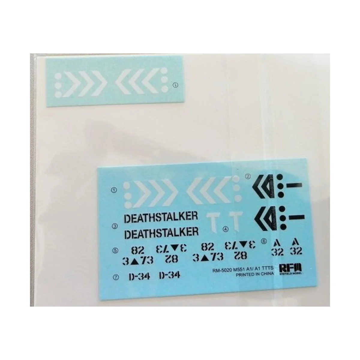 M551A1/ A1TTS SHERIDAN, 1/35 - Rye Field Model 5020