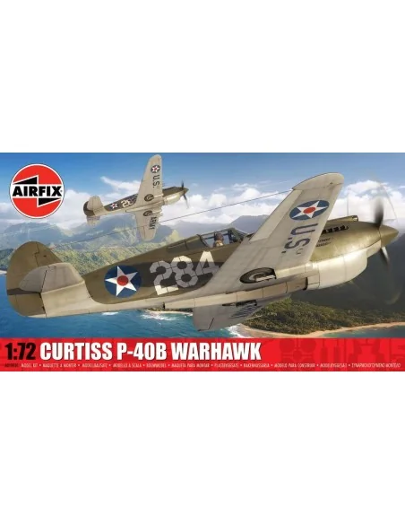 [NO_DESC] Curtiss P-40B Warhawk, 1/72 - Airfix A01003C