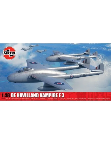 De Havilland Vampire F.3, 1/48 - Airfix A06107A
