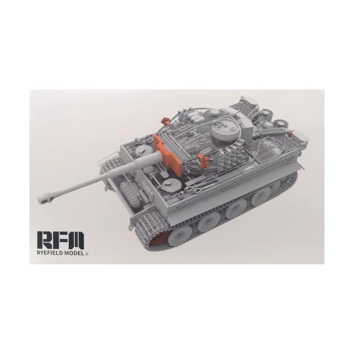 TIGER EARLY PRODUCTION W/FULL INTERIOR, 1/35 - Rye Field Model 5025