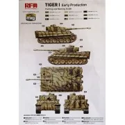 TIGER EARLY PRODUCTION W/FULL INTERIOR, 1/35 - Rye Field Model 5025