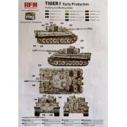 TIGER EARLY PRODUCTION W/FULL INTERIOR, 1/35 - Rye Field Model 5025