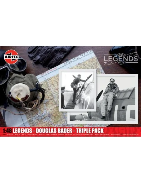 Legends - Douglas Bader - Triple Pack, 1/48 - Airfix A40101