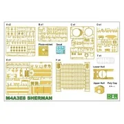 SHERMAN M4A3E8 W/Workable Track links, 1/35 - Rye Field Model 5028