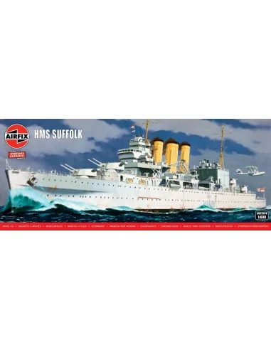 HMS Suffolk, 1/600 - Airfix A03203V