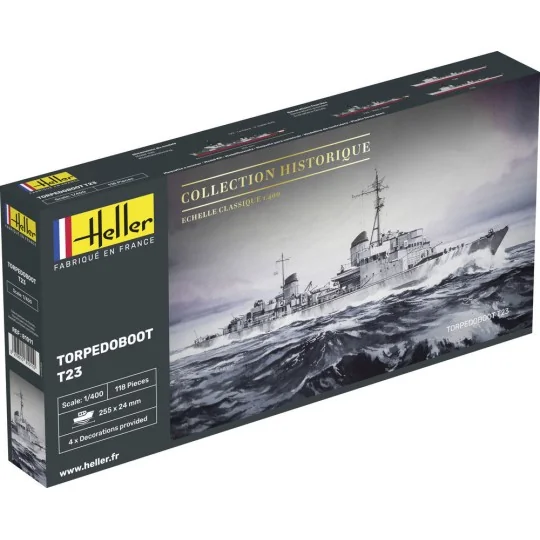 Torpedoboot T23, 1/400 - Heller 81011 Torpedoboot T23, 1/400 - Heller 81011