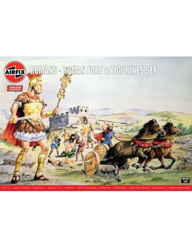 Romans - Roman Fort & Figurines Set, 1/76 - Airfix A06705V