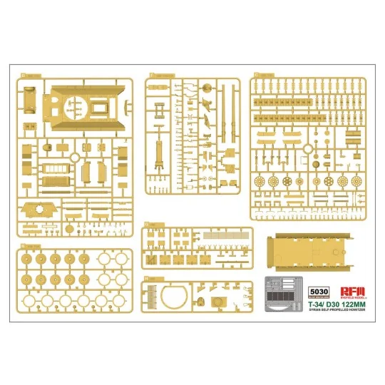 T-34/D-30 122MM SYRIAN SELF-PROPELLED HOWITZER, 1/35 - Rye Field Mo... T-34/D-30 122MM SYRIAN SELF-PROPELLED HOWITZER, 1/35 - Rye Field Mo...