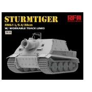 Sturmtiger w/workable track links, 1/35 - Rye Field Model 5035