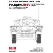 Workable track links for Pz.III/IV.late production (40cm) - Rye Fie...
