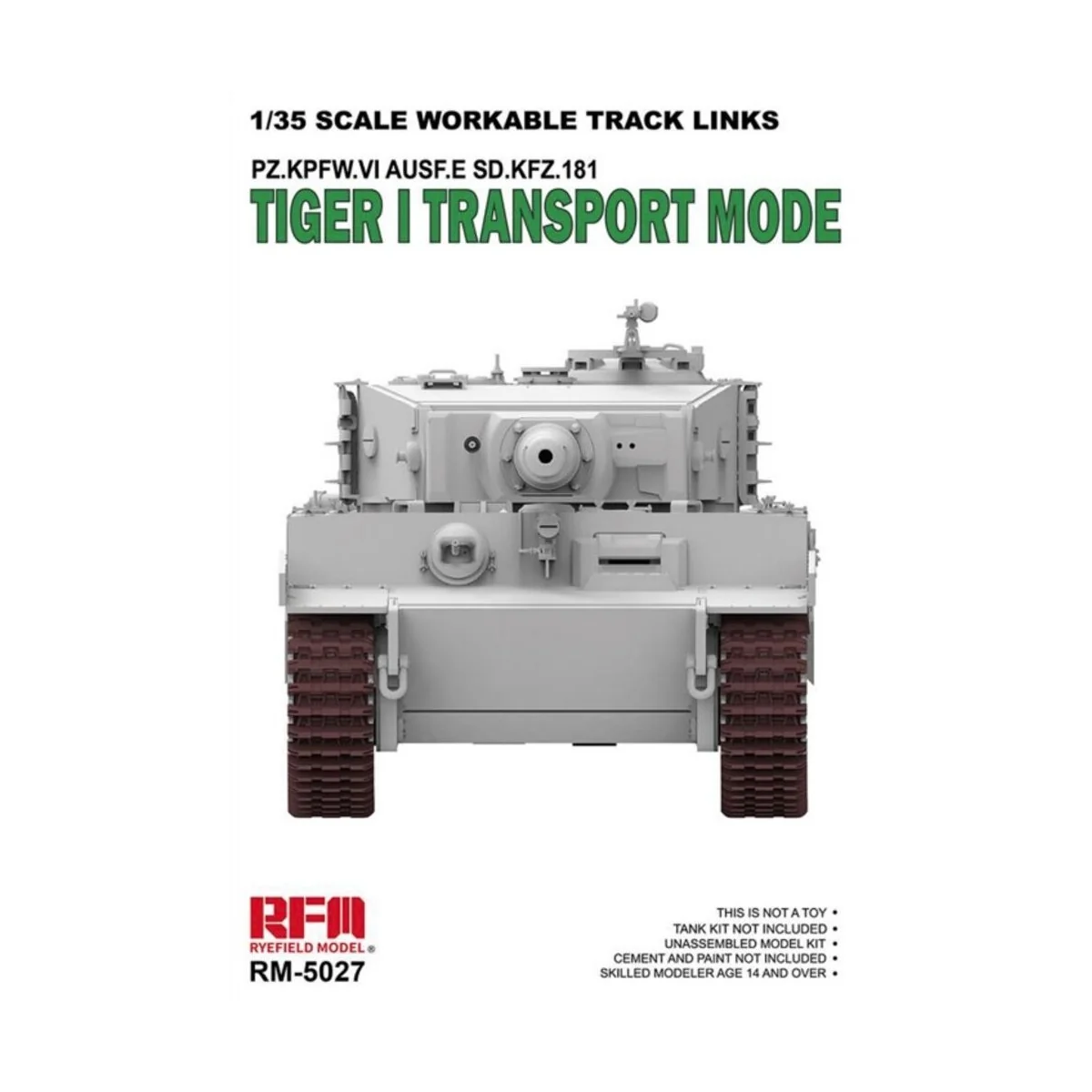 TIGER I Transport Workable Track Links PZ.KPFW.VI AUSF.E.SD.KFZ.181...