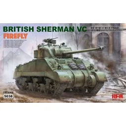 British Sherman vc firefly w/workable track links, 1/35 - Rye Field...