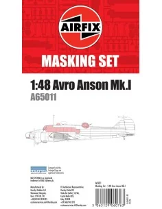 Masking Set - Avro Anson Mk.I, 1/48 - Airfix A65011