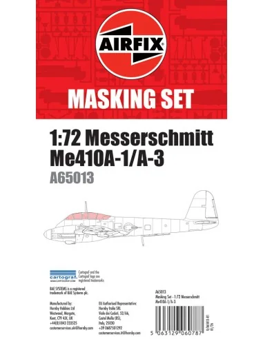 Masking Set - Me410, 1/72 - Airfix A65013