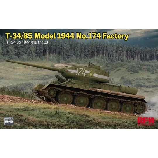T-34/85 Model 1944 No.174 Factory - Rye Field Model 5040