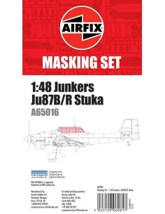 Masking Set - Junkers Ju87 Stuka, 1/48 - Airfix A65016