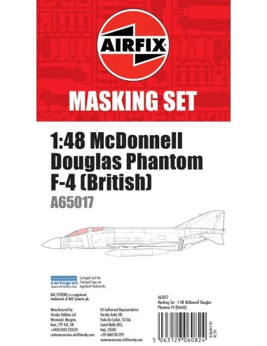 [NO_DESC] Masking Set - Phantom FG.1, 1/48 - Airfix A65017