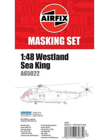 [NO_DESC] Masking Set - Westland Sea King, 1/48 - Airfix A65022