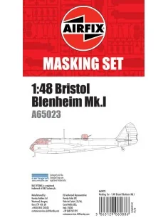 Masking Set - Bristol Blenheim Mk.I, 1/48 - Airfix A65023