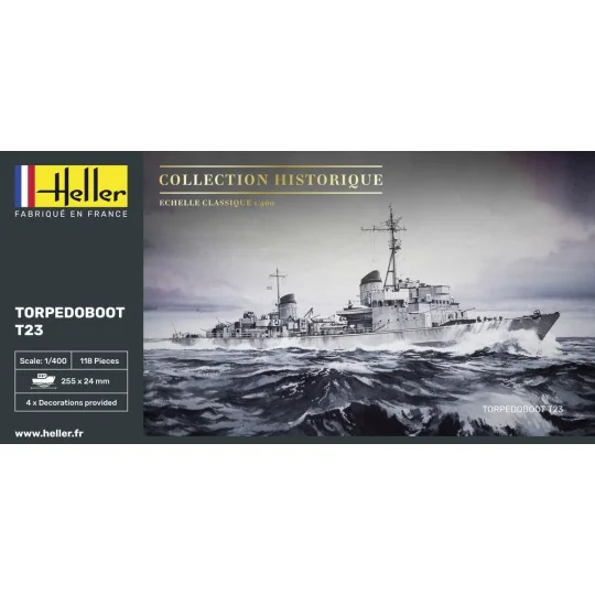 Torpedoboot T23 - Heller 81011