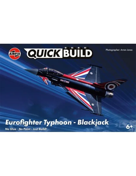 QUICKBUILD Eurofighter Typhoon - Blackjack - Airfix J6059