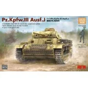 Pz. Kpfw. III Ausf. J w/workable track links, 1/35 - Rye Field Mode... Pz. Kpfw. III Ausf. J w/workable track links, 1/35 - Rye Field Mode...