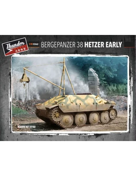 Bergepanzer 38 Hetzer Early, 1/35 - Thundermodels 35102