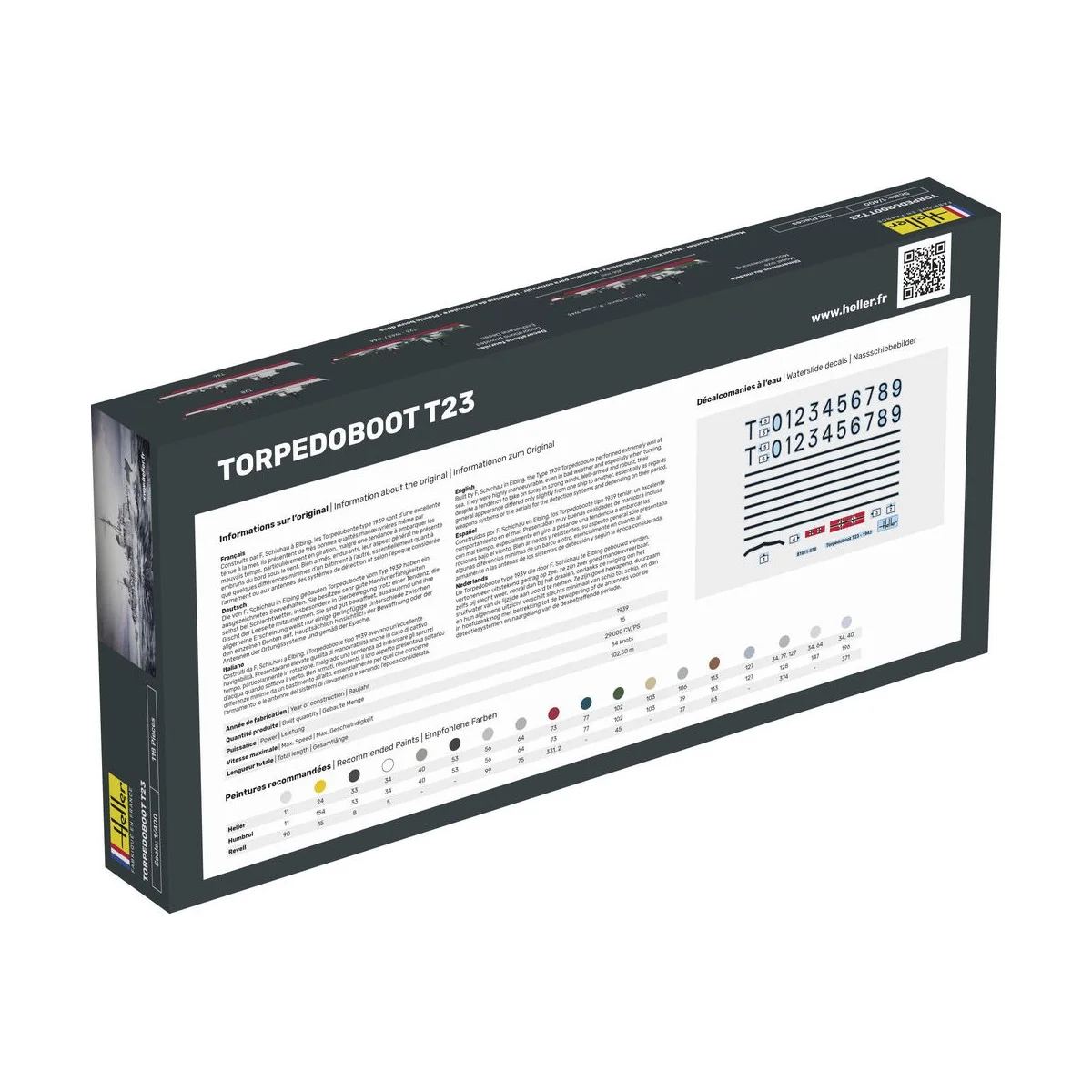 Torpedoboot T23 - Heller 81011