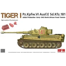 Tiger I initial production early 1943 without interior, 1/35 - Rye ...