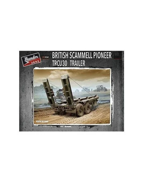 British Scammell Pioneer TRCU30 Trailer, 1/35 - Thundermodels 35205