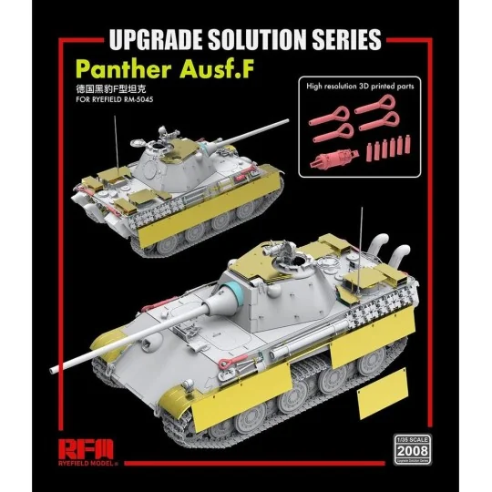Upgrade set for 5054 Panther Ausf.F - Rye Field Model 2008