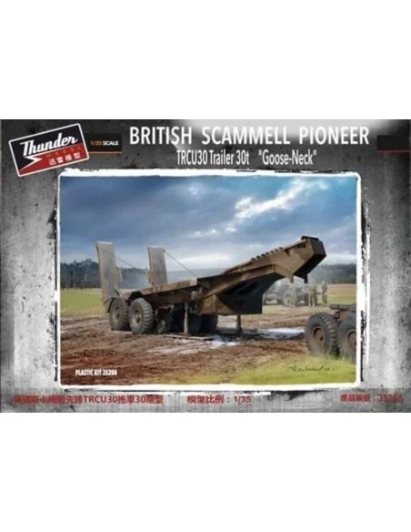 Scammell Late Goose Neck Trailer, 1/35 - Thundermodels 35208