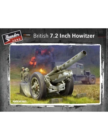 British 7.2 Inch Howitzer, 1/35 - Thundermodels 35211